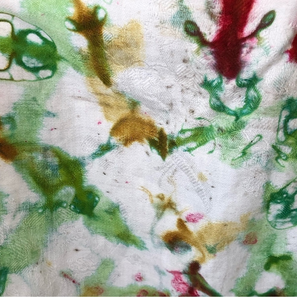 Vintage 60s-70s Multi Tie Dye Muu Muu/Lounge/Beach/Sun Dress - Picture 11 of 11